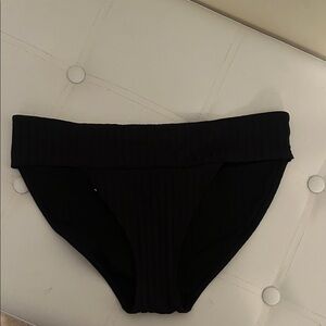 Aerie Black Bikini Bottoms
